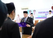 Wabup Tanah Datar Lantik 18 Pejabat, Tekankan Inovasi dan Kinerja Optimal