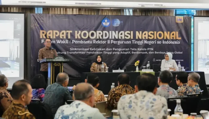 Mendiktisaintek Dorong Wakil Rektor II Lakukan Terobosan Transformasi Pendidikan Tinggi