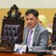 Ketua Komisi III DPR RI, Habiburokhman, saat Rapat Dengar Pendapat Umum (RDPU) dengan Kuasa Hukum Korban dugaan kekerasan di ruang rapat Komisi III DPR RI, Gedung Nusantara, DPR RI, Senayan, Jakarta, Senin (18/5/2026). Foto: Devi/Karisma