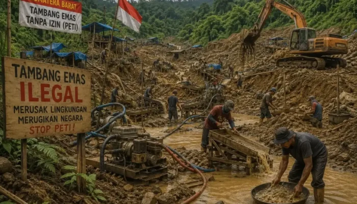 Simalakama Tambang Rakyat: Birokrasi yang Lambat di Tengah Menggilanya PETI Sumbar