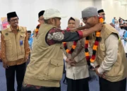 393 Jemaah Haji Asal Bengkulu Tiba di Bandara Minangkabau dengan Selamat