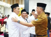 Pemkab Dharmasraya Ajak PCNU Perkuat Kolaborasi Pembangunan Daerah