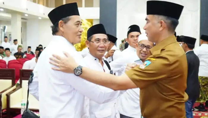 Pemkab Dharmasraya Ajak PCNU Perkuat Kolaborasi Pembangunan Daerah