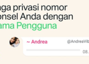 WhatsApp Buka Pendaftaran Username untuk Chat Tanpa Harus Menampilkan Nomor Telepon