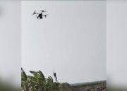 Viral Video Petani Terbang di Tuban, Pemilik Drone Mengaku Hanya Konten Iseng