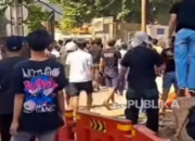 Bentrokan Warga Pecah di Menteng, Satu Orang Tewas dan Delapan Diamankan