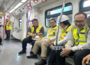 Temui Seskab Teddy, Gubernur Pramono Bahas Peresmian LRT Jakarta Bersama Presiden