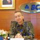 Gedung kantor pusat Bank Central Asia (BCA) di Jakarta dengan logo perusahaan yang terlihat jelas