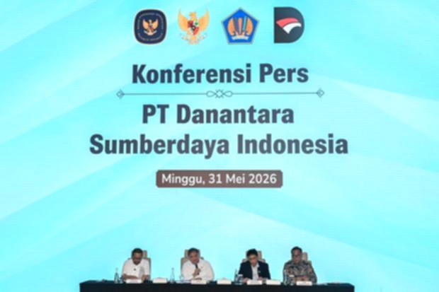 Presiden Prabowo Subianto saat memberikan keterangan resmi terkait kinerja PT DSI dalam Sidang Kabinet Paripurna.