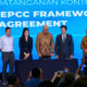 Penandatanganan kontrak proyek gasifikasi batu bara PT Bumi Etam Chemical senilai Rp41,5 triliun.