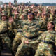 Ribuan calon manajer KDKMP dan KNMP mengikuti upacara kelulusan diklat Bela Negara di Lanud Halim Perdanakusuma.