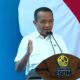 Menteri ESDM Bahlil Lahadalia memberikan keterangan terkait kebijakan impor minyak dari Rusia