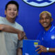 Ikhwan Ali Tanamal saat memperkuat Persib Bandung melawan Arema FC di Stadion Si Jalak Harupat