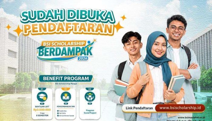 BSI Maslahat dan Kemdiktisaintek Luncurkan Beasiswa bagi Mahasiswa Berprestasi Kurang Mampu