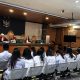 Suasana ruang sidang Pengadilan Negeri Bandung saat pembacaan vonis 19 terdakwa kasus perdagangan bayi.