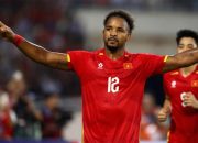 Pemain tim nasional sepak bola Vietnam dan Thailand berhadapan dalam laga final Piala AFF 2026.