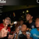 YouTuber Muhammad Jannah alias Bigmo saat menjalani pemeriksaan terkait dugaan eksploitasi anak dalam promosi vape.