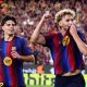 Trofi Liga Champions dipajang di panggung undian fase liga musim 2026/27 di Grimaldi Forum, Monako.