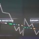 Grafik pergerakan Indeks Harga Saham Gabungan (IHSG) di layar monitor bursa efek