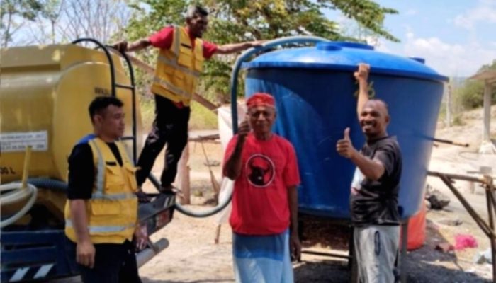 Kementerian PU Perkuat Layanan Air Bersih bagi Pengungsi Pulau Flores
