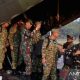 Personel TNI tiba di Base Ops Lanud Dhomber Kalimantan Timur untuk memperkuat pencegahan kebakaran hutan dan lahan