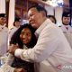 Presiden Prabowo Subianto saat menjamu petugas upacara HUT ke-81 RI di kediamannya di Hambalang, Bogor.