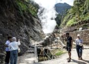 Pemandangan Gunung Ungaran di Kabupaten Semarang yang direncanakan sebagai lokasi pengembangan energi panas bumi.