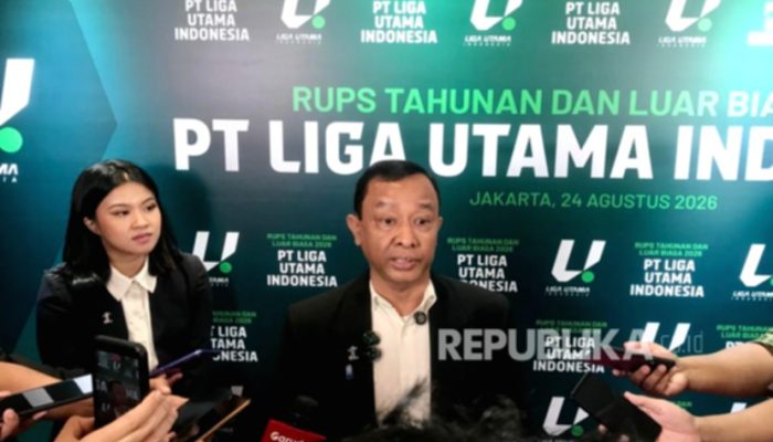 PT Liga Utama Indonesia Resmi Kelola Kompetisi Championship Mulai 11 September