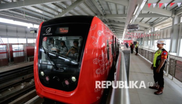 LRT Jakarta Rute Velodrome-Manggarai Resmi Beroperasi dengan Tarif Rp 5.000