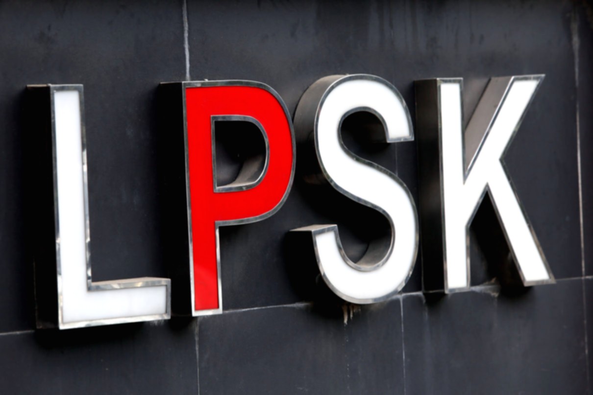 Gedung kantor Lembaga Pelindungan Saksi dan Korban (LPSK) di Jakarta.