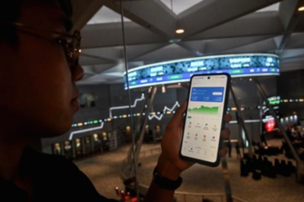 Grafik pergerakan Indeks Harga Saham Gabungan di Bursa Efek Indonesia