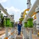Presiden Prabowo Subianto saat meresmikan proyek pembangunan PLTS berkapasitas 100 GW di Bali.