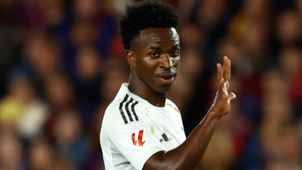 Vinícius Jr. saat berlaga membela Real Madrid di lapangan hijau
