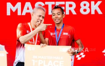 Agus Prayogo Tembus Catatan Waktu Terbaik di Merdeka Run