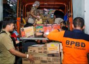 Pemerintah Provinsi Jawa Tengah menyalurkan bantuan tahap kedua untuk korban gempa di NTT, Senin (31/8/2026).
