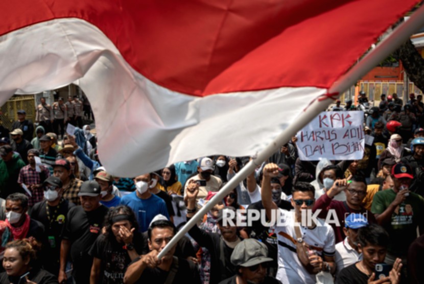 Koordinator AMPB Supriyono alias Botok menghadiri Rapat Paripurna DPR RI di Jakarta