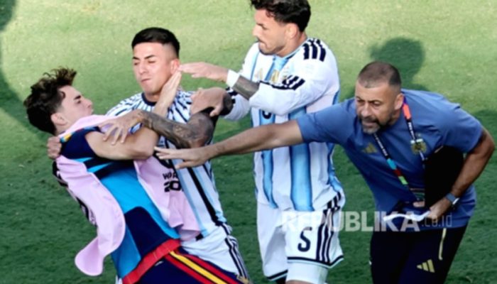 Daftar Sanksi Pemain Argentina Usai Keributan Final Piala Dunia