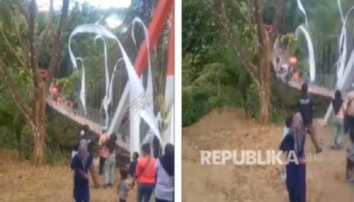 Jembatan Karya Kodim Ambruk Saat Dilintasi Bupati Pangandaran, TNI AD Menjelaskan