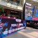 Turnamen esports Mobile Legends dalam rangka Hari Bhakti Postel ke-81 di Rasuna Epicentrum, Jakarta.