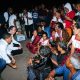Presiden ke-7 RI Joko Widodo meninjau tenda pengungsian penyintas gempa bumi di Pulau Palue, Sikka.