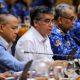 Menteri Ketenagakerjaan Yassierli memberikan keterangan terkait kebijakan upah minimum di Jakarta.