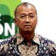 Sarjito mengucapkan sumpah jabatan sebagai Kepala Eksekutif Pengawas BMKS OJK di hadapan Ketua MA Sunarto