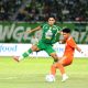 Bernardo Tavares saat memberikan keterangan pers usai laga Persebaya Surabaya melawan PSIM Yogyakarta