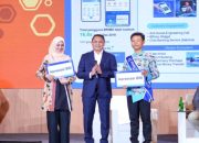 Direktur Finance & Strategy BRI, Achmad Royadi, berbicara mengenai pentingnya literasi keuangan bagi generasi muda.