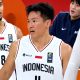 Skuad tim nasional basket putra Indonesia tiba di bandara usai tersingkir dari Asian Games 2026.