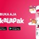 Gedung kantor Bukalapak dengan logo perusahaan yang terpampang jelas di area perkantoran Jakarta