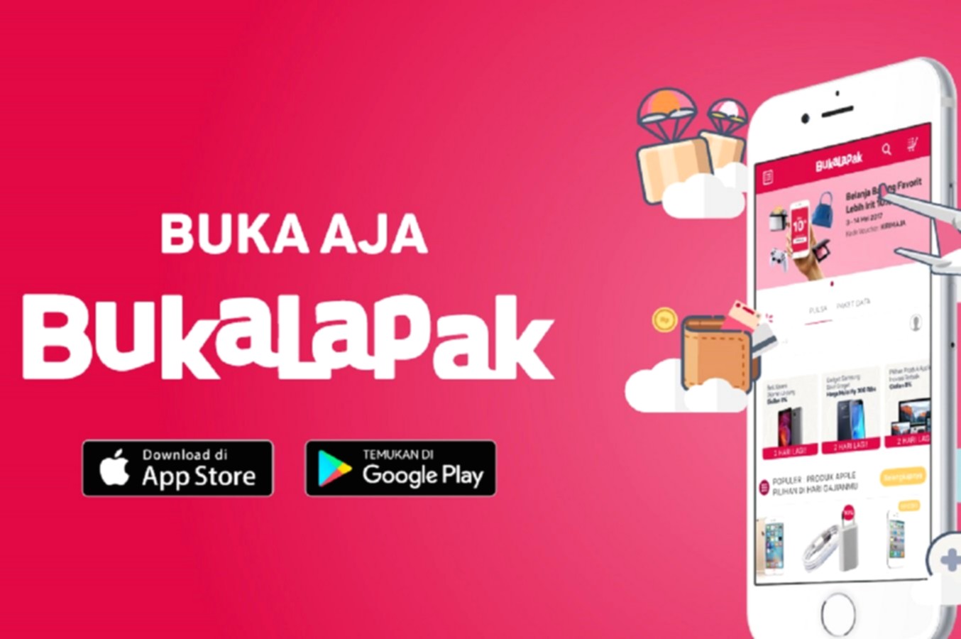 Gedung kantor Bukalapak dengan logo perusahaan yang terpampang jelas di area perkantoran Jakarta