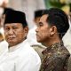 Perwakilan Presidium RAPI menyerahkan surat keberatan terkait gugatan pencalonan Gibran di gedung Mahkamah Konstitusi.