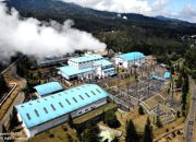 Ilustrasi turbin pembangkit listrik tenaga panas bumi milik PT Pertamina Geothermal Energy Tbk