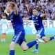 Adrian Purzycki saat bertanding membela PSIM Yogyakarta di lapangan hijau